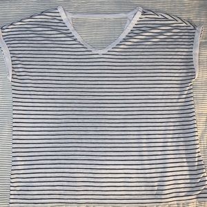 Loft striped blouse size XXL